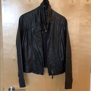 Leather Allsaints jacket